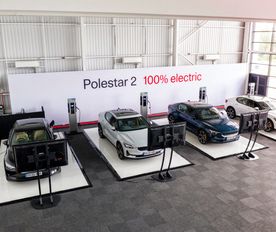 The post-lockdown press launch of the new Polestar at Millbrook. - July 2020